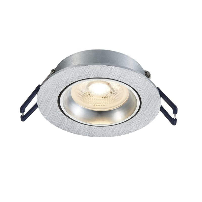 Platte Inbouwspot - Aurora - Luxe Design - Zilver - Outledtl.nl